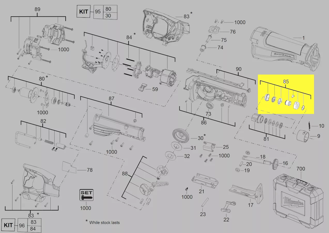 porte-outil réf. 4931436647 Milwaukee